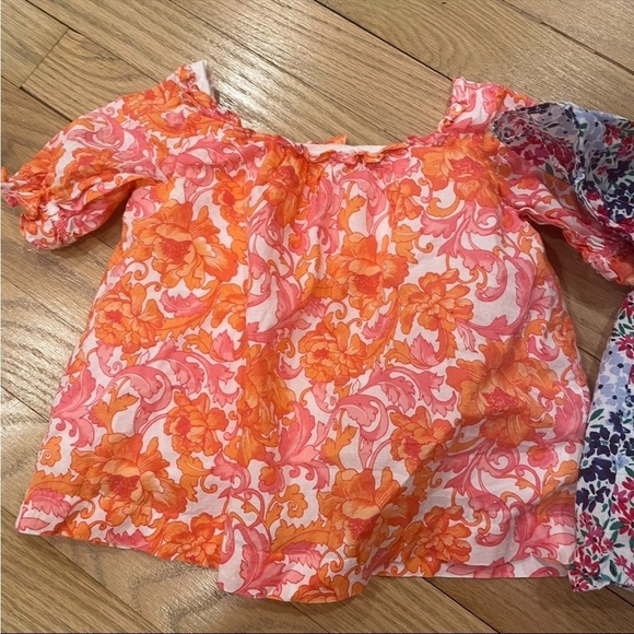 Janie and Jack 2 Floral Tops - Picture 5 of 9